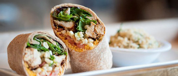 Cajun Chicken Wrap  Single 