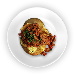 Jacket Potato With Chilli Con Carne 