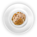 Jacket Potato With Peri Peri Chicken 