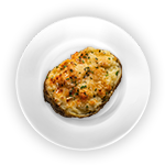 Jacket Potato With Bbq Chicken 