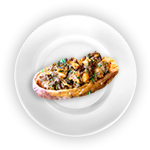 Jacket Potato With Spicy Lamb 